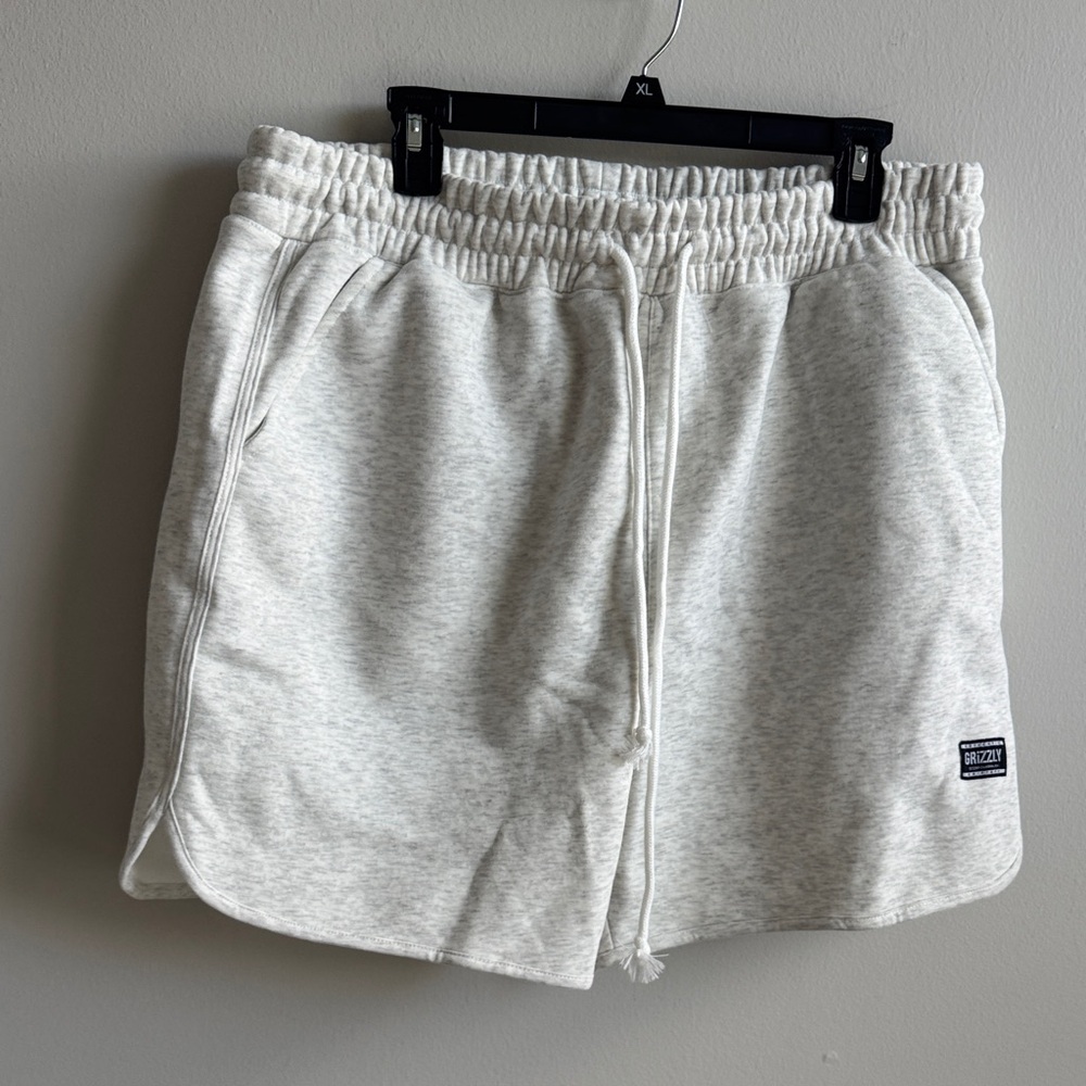 Gray Drawstring Shorts - Picture 5 of 6